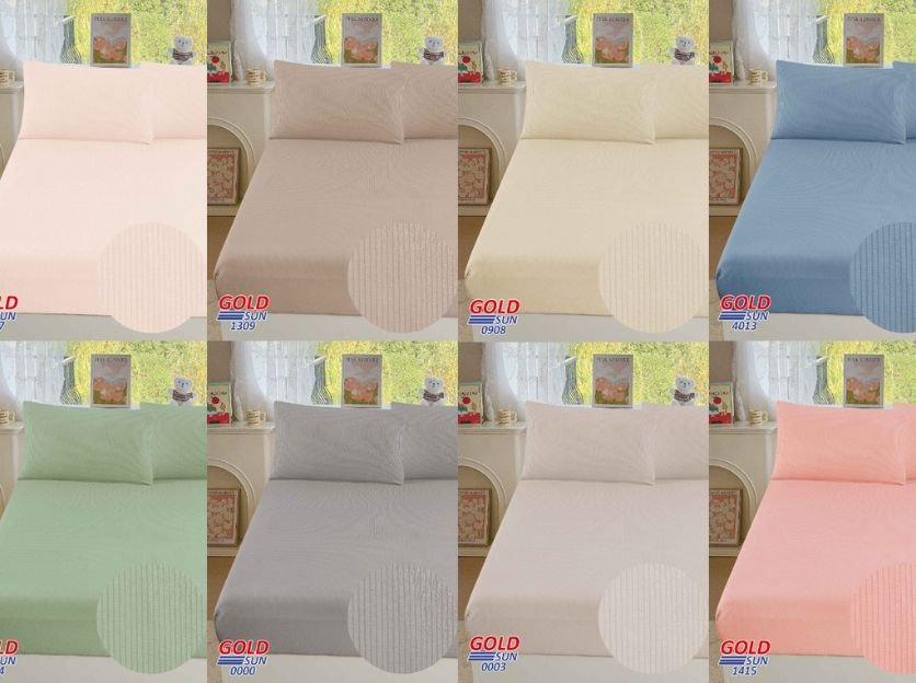 Set sábana c/ liga 3pcs<br>(Fardo x 96 und)