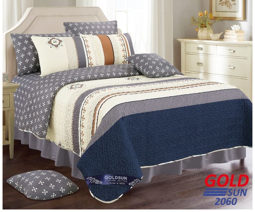 Set cobertor estampado 7pcs<br>(Fardo x 28 und)