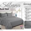 SET DE SÁBANAS 4PCS COLOR ENTERO BORDADAS (FARDOX30UND)