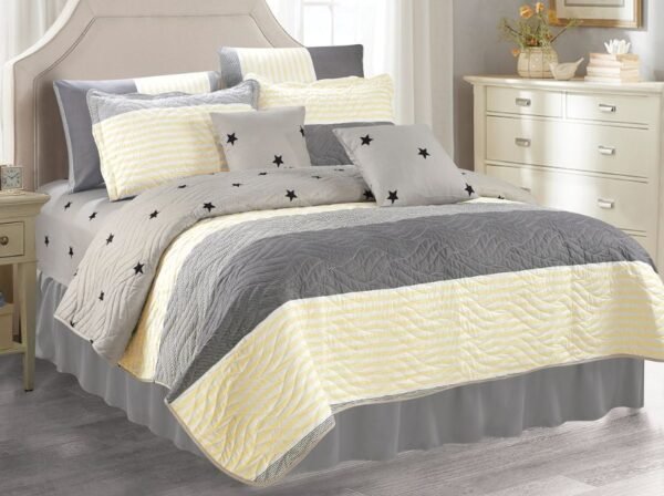 SET DE COBERTOR 7PCS PREMIUM QUEEN (FARDOX16UND)