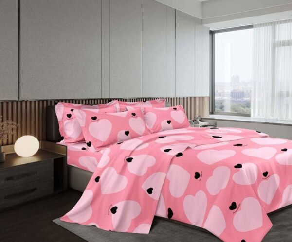 SET DE SÁBANAS 4PCS C/ DISEÑO 1800 HILOS (FARDOX30UND)