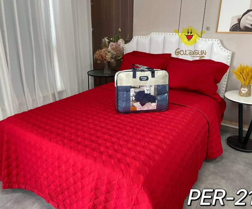 Cobertor verano color entero 5pcs <br> (Fardo x 8 und)