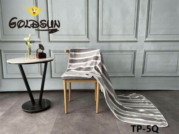 TOALLA DE MICROFIBRA RAYADA 90 X 160 CM. (FARDOX15DOC.)