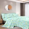 SET DE SÁBANAS 4PCS C/ DISEÑO 1800 HILOS (FARDOX30UND)