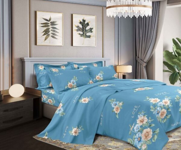 SET DE SÁBANAS 4PCS C/ DISEÑO 1800 HILOS (FARDOX30UND)