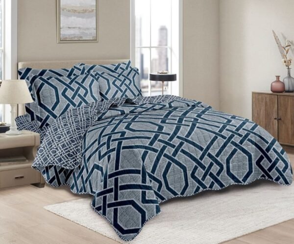 SET COBERTOR DE VERANO 7PCS 2PLAZAS (FARDOX24UND)