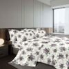SET DE SÁBANAS 4PCS C/ DISEÑO 1800 HILOS (FARDOX30UND)