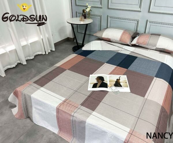 SET DE SÁBANAS 4PCS C/ DISEÑO 1800 HILOS (FARDOX30UND)