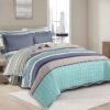 SET COBERTOR DE VERANO 7PCS 2PLAZAS (FARDOX24UND)