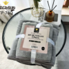 SET DE 3 TOALLAS MICROFIBRA COLOR ENTERO (FARDOX72SETS)