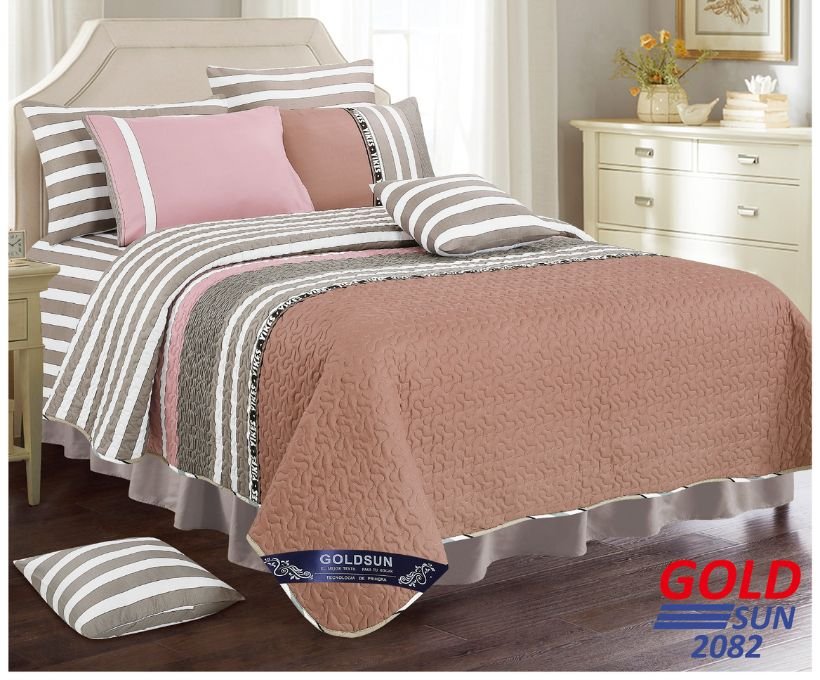 Set cobertor estampado 7pcs<br>(Fardo x 28 und)