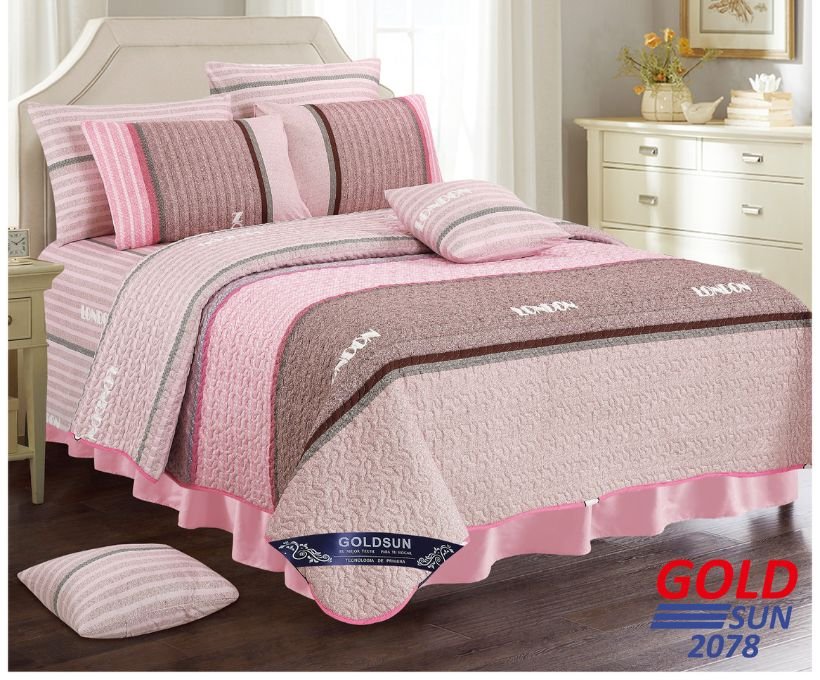 Set cobertor estampado 7pcs<br>(Fardo x 28 und)