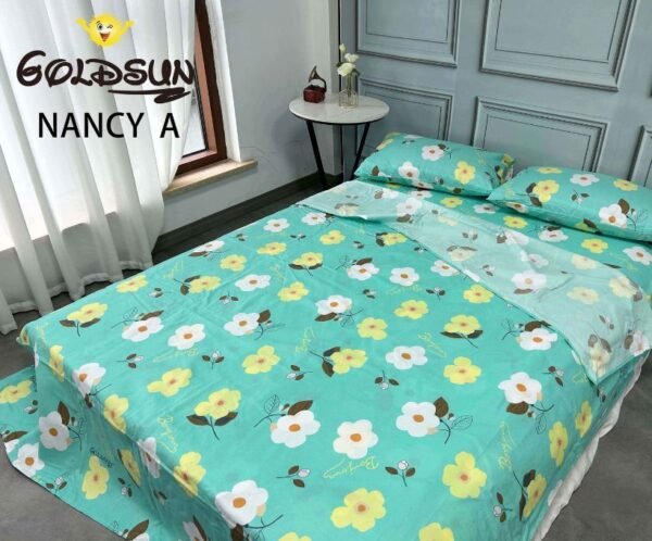 SET DE SÁBANAS 4PCS C/ DISEÑO 1800 HILOS (FARDOX30UND)