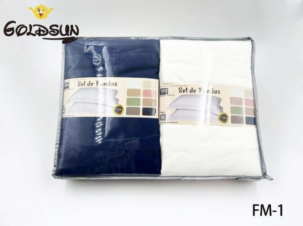 FUNDAS DE ALMOHADA DE ALGODÓN PREMIUM (CAJAX24PAQ.)