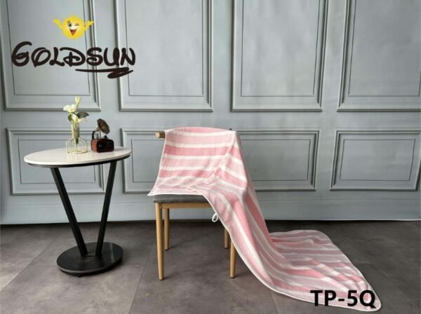TOALLA DE MICROFIBRA RAYADA 90 X 160 CM. (FARDOX15DOC.)