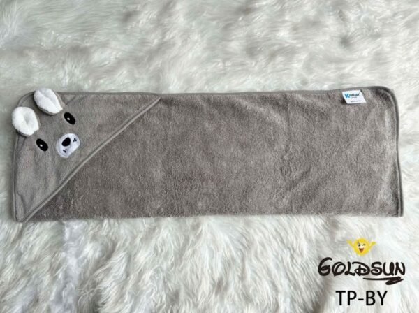 TOALLA MICROFIBRA C/ CAPUCHA BEBE 80X80 CM. (FARDOX240UND)