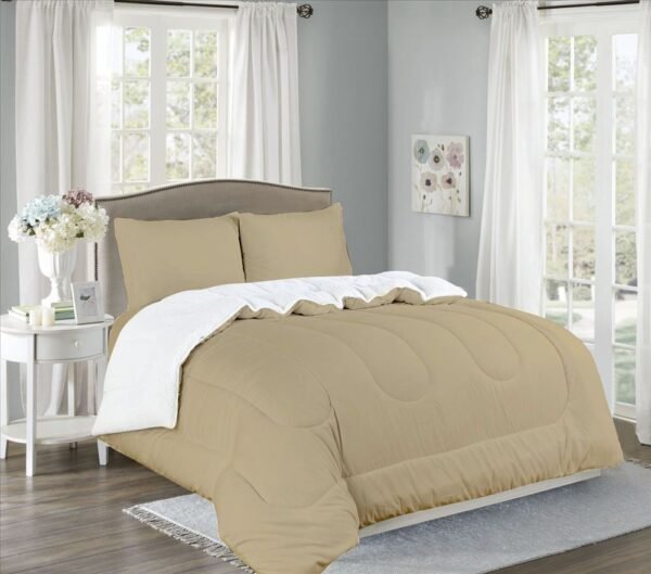 Edredón tela c/ carnero 5pcs<br>(Fardo x 15 und)