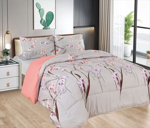 Edredón tela c/ tela 5pcs 3000Hilos Casatex<br>(Fardo x 15 und)