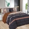 Edredón tela c/ tela 5pcs 3000Hilos Casatex<br>(Fardo x 15 und)