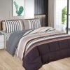 Edredón tela c/ tela 5pcs 3000Hilos Casatex<br>(Fardo x 15 und)