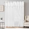 Cortina Jaquard c/ tull Casatex<br>(Fardo x 24 und)