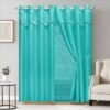 Cortina Jaquard c/ tull Casatex<br>(Fardo x 24 und)