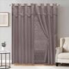 Cortina Jaquard c/ tull Casatex<br>(Fardo x 24 und)