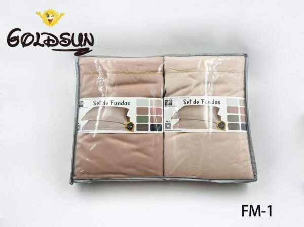 FUNDAS DE ALMOHADA DE ALGODÓN PREMIUM (CAJAX24PAQ.)