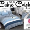 SET DE CUBRE COLCHA 4PCS (FARDOX24UND)