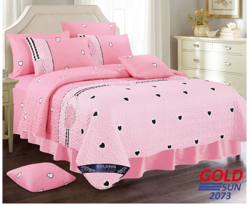 Set cobertor estampado 7pcs<br>(Fardo x 28 und)