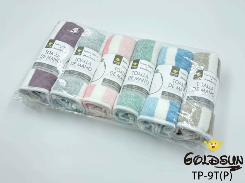 Toalla de mano microfibra 35x75cm<br>(Fardo x 75 doc.)