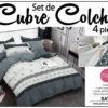 SET DE CUBRE COLCHA 4PCS (FARDOX24UND)