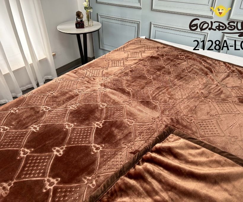 7 Frazada terciopelo 1 paño 4kg<br>(Fardo x 26 und)