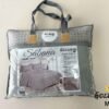 SET DE SÁBANAS 4PCS COLOR ENTERO BORDADAS (FARDOX30UND)