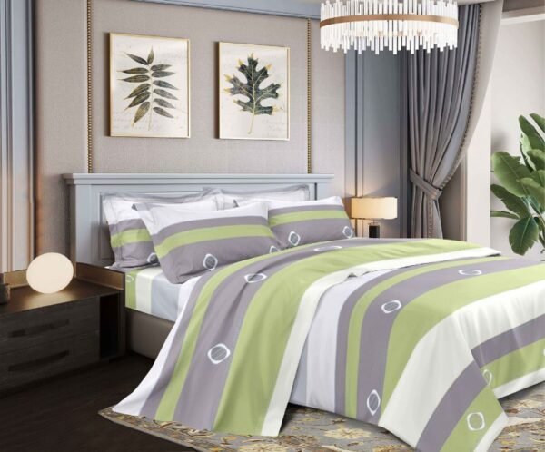 SET DE SÁBANAS 4PCS C/ DISEÑO 1800 HILOS (FARDOX30UND)