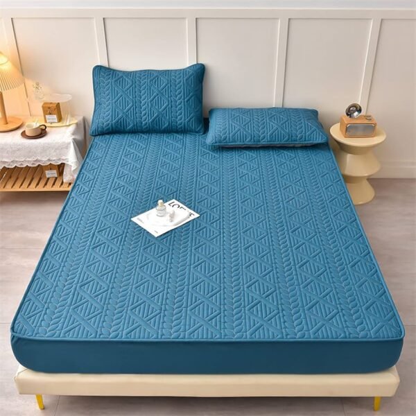 Protector de colchón impermeable afelpado<br>(Fardo x 24 und)