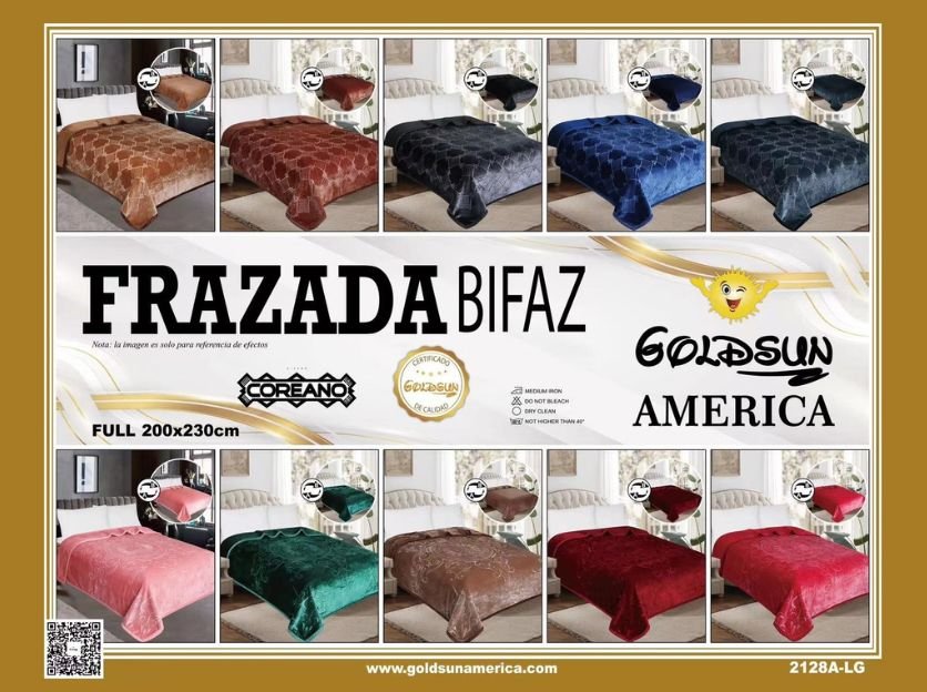 Diseño sin título (1) Frazada terciopelo 1 paño 4kg<br>(Fardo x 26 und)