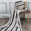 TOALLA DE MICROFIBRA RAYADA 70 X 140 CM. (FARDOX15DOC.)