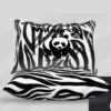 Almohada relleno c/ microfibra siliconada zebra (Fardo x 60 UND)