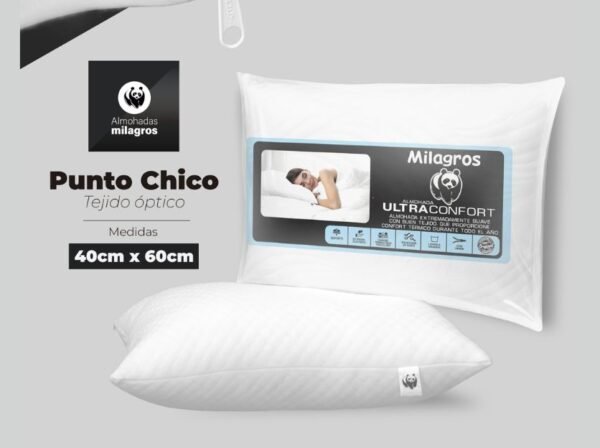 Almohada ultraconfort tejido de punto (Fardo x 60 und)