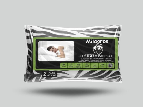 Pack de almohada ultraconfortante 45x65cm <br>(Fardo x 48 packs)