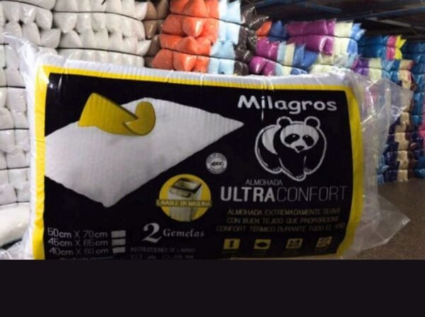 Pack de almohada ultraconfortante 40x60cm <br>(Fardo x 48 packs)
