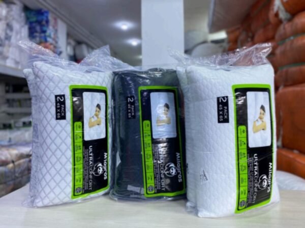 Pack de almohada ultraconfortante 45x65cm (Fardo x 48 packs)