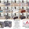 Edredón tela c/ tela 5pcs 3000Hilos Casatex<br>(Fardo x 15 und)
