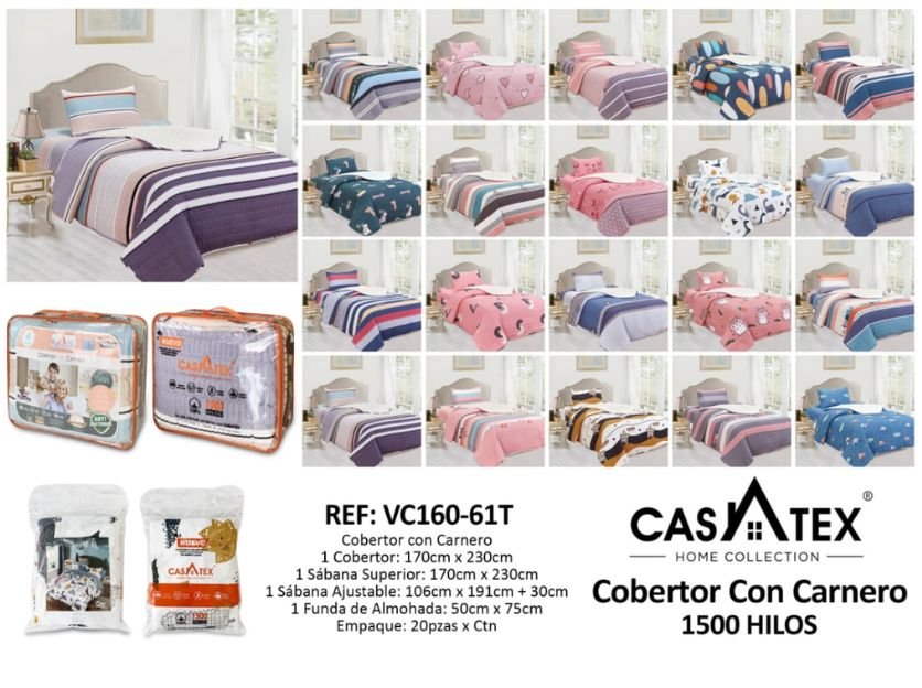 IMG PRINCIPAL WEB (37) Cobertor tela c/ carnero 4pcs Casatex kids<br>(Fardo x 20 und)