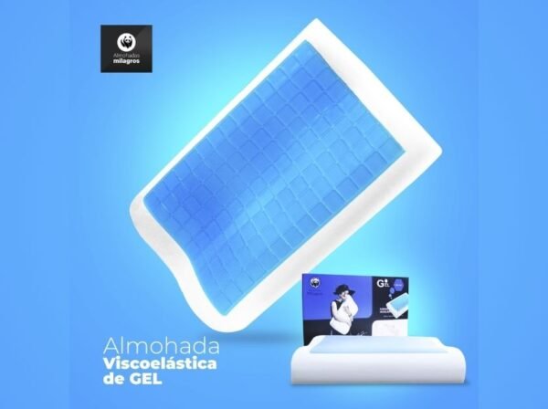IMG PRINCIPAL WEB (46) Pack almohada viscoelástica c/ gel <br>(Caja x 12sets)