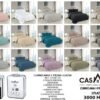 Cobertor verano 5pcs de 3000 Hilos Casatex<br>(Fardo x 15 und)