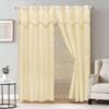 Cortina Jaquard c/ tull Casatex<br>(Fardo x 24 und)