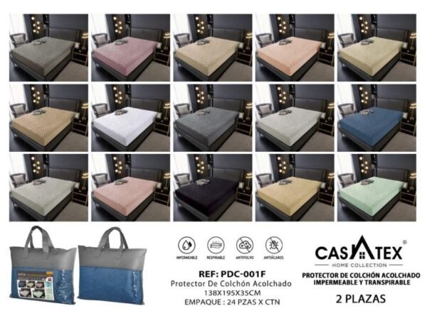 Protector de colchón impermeable Casatex (Fardo x 24 und)