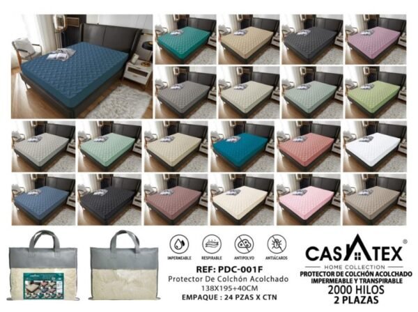 Protector de colchón impermeable Casatex<br>(Fardo x 24 und)